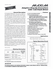 DataSheet MAX8834Z pdf